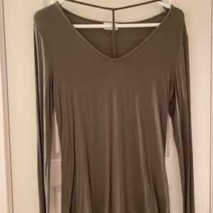🌟$5 SALE🌟 Olive Long Sleeve Blouse